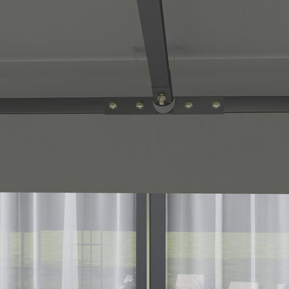 Outsunny 3 x 3(m) Gazebo Canopy Replacement Cover - Grey