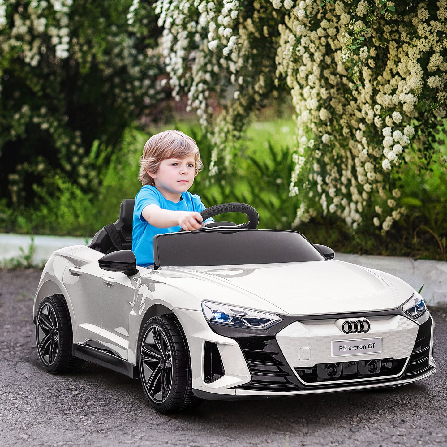 Audi RS E-Tron GT Licensed 12V Kids Electric Toy Sports Car Remote Horn Music