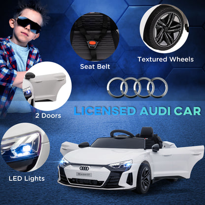 Audi RS E-Tron GT Licensed 12V Kids Electric Toy Sports Car Remote Horn Music