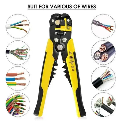 New Crimper Cable Cutter Automatic Wire Stripper Multi Functional Rapid String Plers Crimping Pliers Terminal 0.2-6.0Mm²
