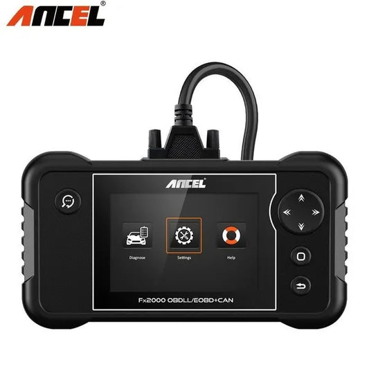 ANCEL FX2000 OBD2 Car Diagnostic Scan Tool Machine - Engine/ABS/SRS/Transmission Automotive OBDII Scanner Vehicle Code Reader 10 Function