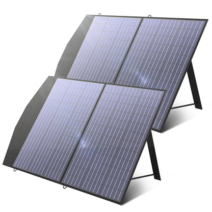 ALLPOWERS Foldable and Portable Solar Panel 100 / 200W Solar Battery Charger, Outdoor Emergency Backup Power for Power Station Etc