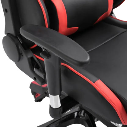 Gaming Executive Luxury Office Work Chair, PU Leather-Red