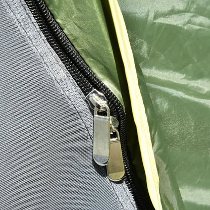 Outsunny 3 Man Pop Up Garden Tent Camping Gazebo 210W x 210L x 140H Cm  Dark Green