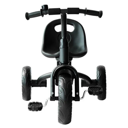 Ride on Tricycle 3 Wheels Plastic Pedal Trike For Kids Over 18 Months , Black