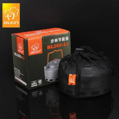 Portable Ultralight Outdoor Camping Tableware Hiking Collector Heat Ring Water Kettle Teapot Coffee Pot