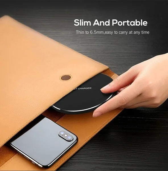 Up to 50W Super Fast Charging Wireless Charger Pad Docking Station For Mobile Phone Airpods Apple iPhone 14 13 12 11 Pro X Xs Xr 8plus Samsung S22 S21 S20 S10 S9 Huawei