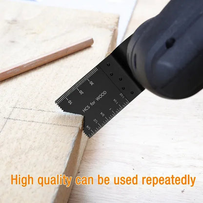 Pack Of 20 or 50 34mm Carbon Steel Coarse Multitool Cutter Saw Blades Bi-Metal Straight Wood Mix Oscillating Power Tool Kit