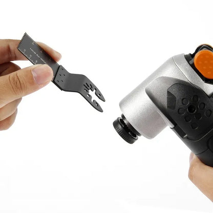 Pack Of 20 or 50 34mm Carbon Steel Coarse Multitool Cutter Saw Blades Bi-Metal Straight Wood Mix Oscillating Power Tool Kit