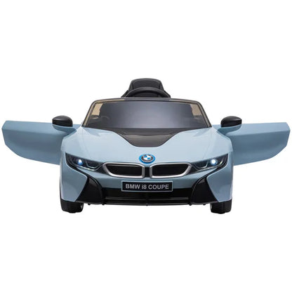 Electric Kids Ride On Car 6V Battery Powered Toy With Remote Control Blue BMW I8 Coupe