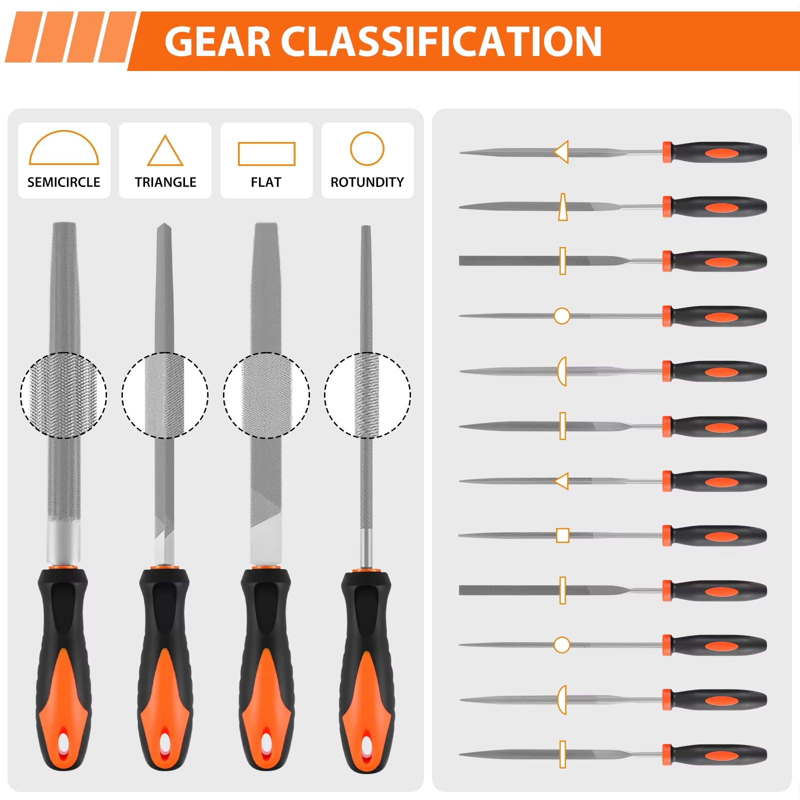17 Piece Metal File Set, Professional Files Tools, Premium Metal Files With Suitcase, Perfect for Wood, Metal & DIY Project