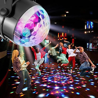 LED Party Lights Music Ball DJ Disco RGB KTV Bar Stage Light With Remote Controller