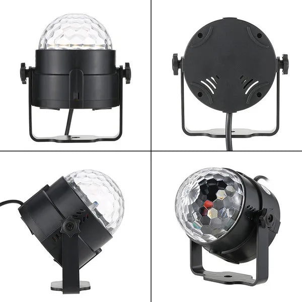 LED Party Lights Music Ball DJ Disco RGB KTV Bar Stage Light With Remote Controller