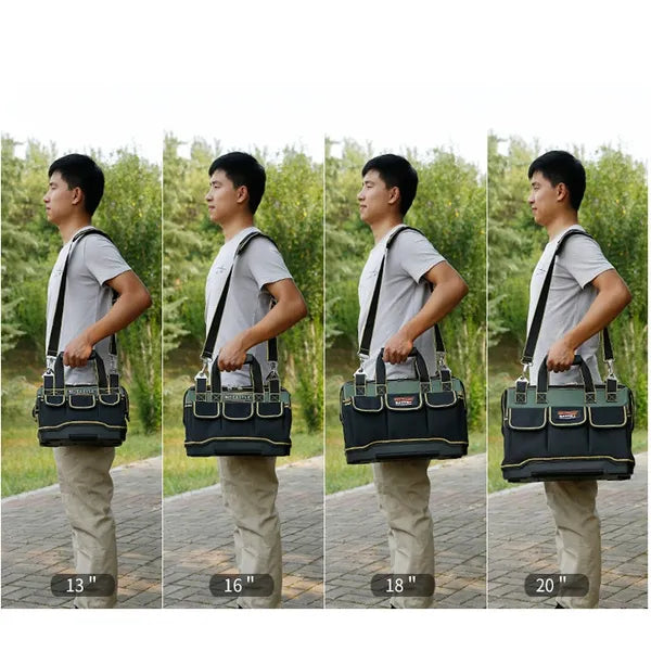 Very Strong Workman Tool Bags Size 13 16 18 20 Waterproof Large Capacity Storage Holders
