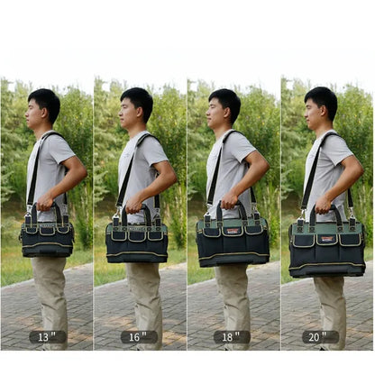 Very Strong Workman Tool Bags Size 13 16 18 20 Waterproof Large Capacity Storage Holders