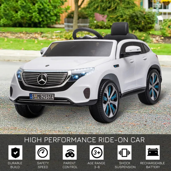 Benz Eqc 400 12V Kids Electric Car Ride On Toy With Remote Control