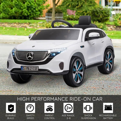 Benz Eqc 400 12V Kids Electric Car Ride On Toy With Remote Control