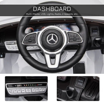 Benz Eqc 400 12V Kids Electric Car Ride On Toy With Remote Control