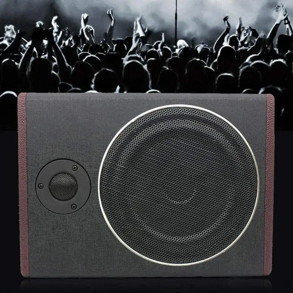 8 Inch 600W Active Underseat Car Bass Box Audio Subwoofer Sub Speaker Amplifier