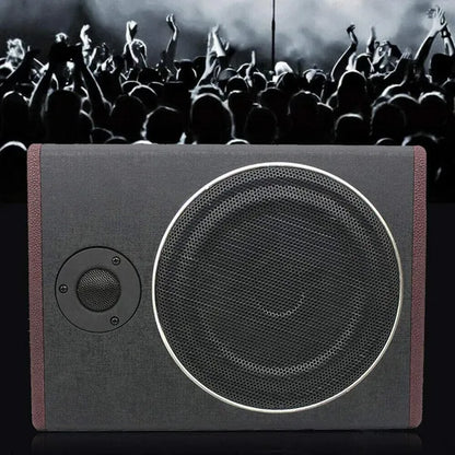 8 Inch 600W Active Underseat Car Bass Box Audio Subwoofer Sub Speaker Amplifier