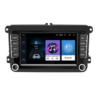 Android 9.1 2Din Android Car Radio GPS Autoradio with GPS WiFi FM AM For Volkswagen Golf/Passat SEAT Skoda Polo Car Stereo