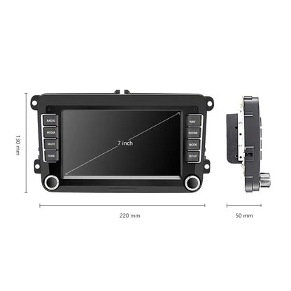 Android 9.1 2Din Android Car Radio GPS Autoradio with GPS WiFi FM AM For Volkswagen Golf/Passat SEAT Skoda Polo Car Stereo