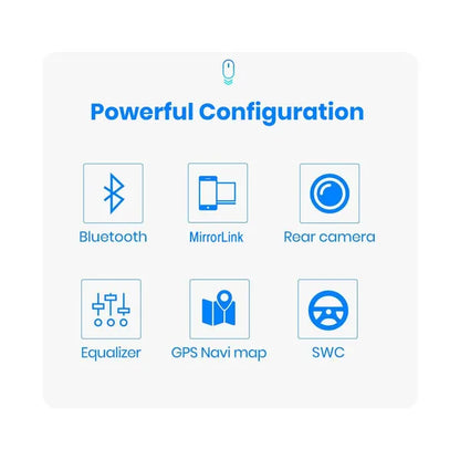 Android 9.1 2Din Android Car Radio GPS Autoradio with GPS WiFi FM AM For Volkswagen Golf/Passat SEAT Skoda Polo Car Stereo