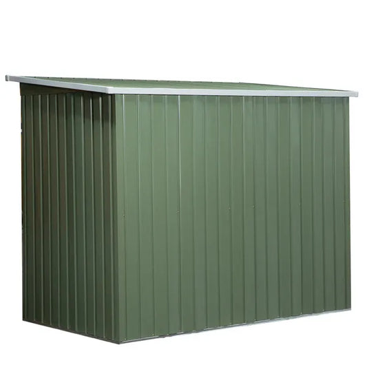 Outsunny 7 x 4ft Metal Garden Storage Shed w/ Double Door & Ventilation