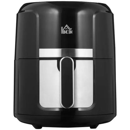 Air Fryer, 1300W 4L Air Fryers Oven with Rapid Air Circulation, Adjustable Temperature, Timer for Oil Less or Low Fat Cooking, Black