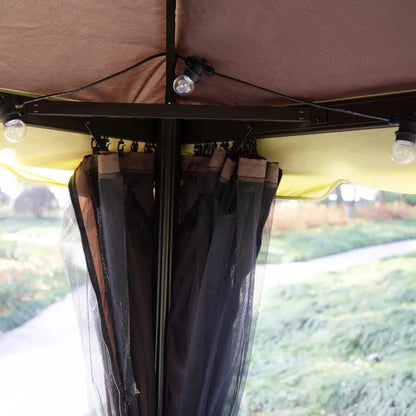 Outdoor 3 X 4m Garden Metal Gazebo Marquee Patio Party Tent Canopy Shelter with Sidewalls Pavilion