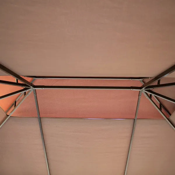 Outdoor 3 X 4m Garden Metal Gazebo Marquee Patio Party Tent Canopy Shelter with Sidewalls Pavilion