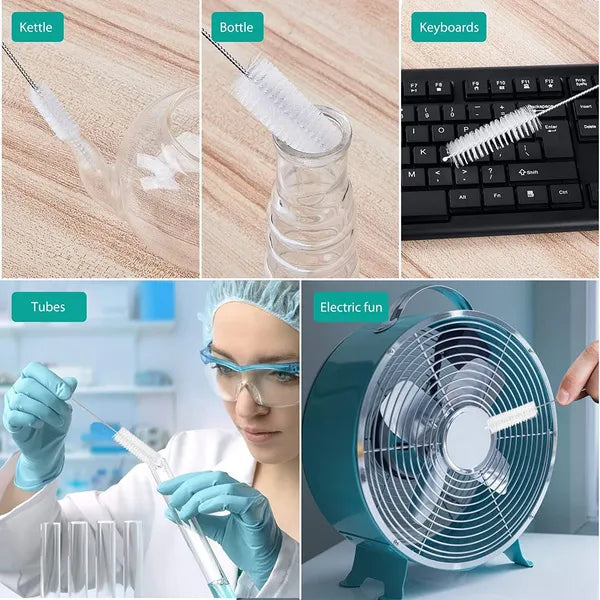 Multifunctional Portable Stainless Steel Household Bottle Pipe Brushes