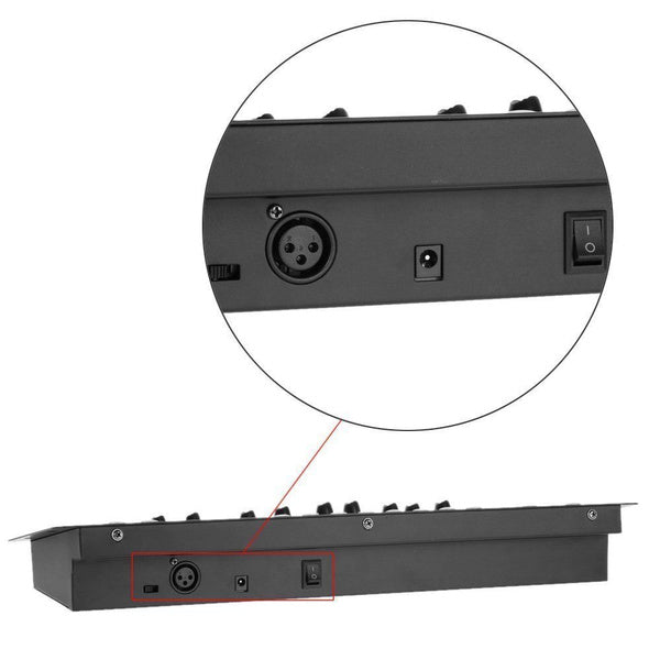 DMX512 192 Channel Operator Console Controller Disco Party for DJ Stage Lighting