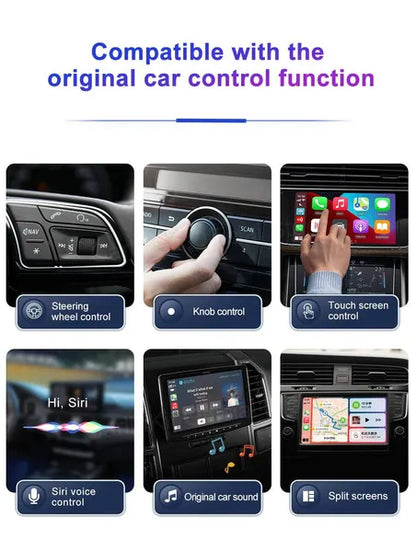 CarlinKit CarPlay Ai Box PLUS Android 12 8G+128G Wireless Android Auto CarPlay Adapter Qualcomm 6125 8-cores Netflix YouTube IPTV 4G LTE