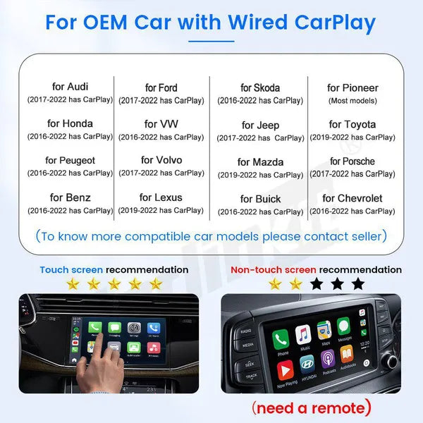 CarlinKit CarPlay Ai Box PLUS Android 12 8G+128G Wireless Android Auto CarPlay Adapter Qualcomm 6125 8-cores Netflix YouTube IPTV 4G LTE