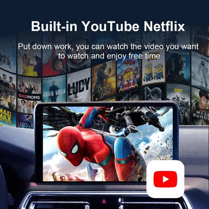CarlinKit CarPlay Ai Box PLUS Android 12 8G+128G Wireless Android Auto CarPlay Adapter Qualcomm 6125 8-cores Netflix YouTube IPTV 4G LTE
