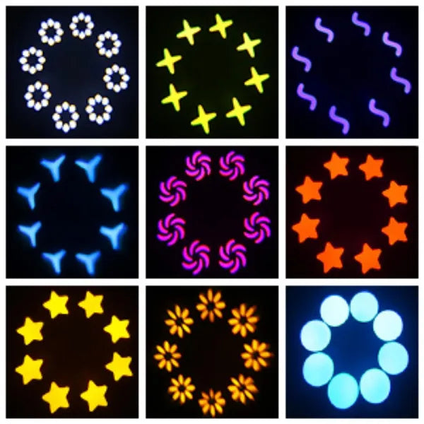 Steel Gun High Brightness Powerful Beam Effect Pattern Light Beam Light Rotating KTV Private Room Moving Head Disco Light 100W