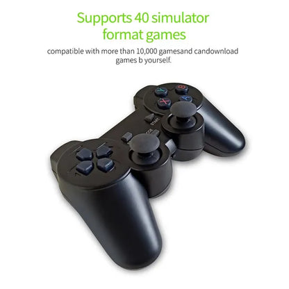 Old School Retro Classic Wireless Video Game Console 4K HD TV 64GB -10000 + Vintage Games