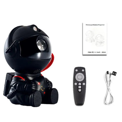 Astronaut Galaxy Projector Starry Night Light Projector, Astronaut Light Projector with Nebula,Timer and Remote Control, USB Powered 360° Adjustable Spaceman Light Projector, for Children and Adults