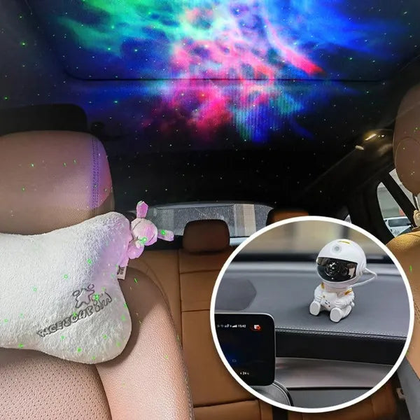 Astronaut Galaxy Projector Starry Night Light Projector, Astronaut Light Projector with Nebula,Timer and Remote Control, USB Powered 360° Adjustable Spaceman Light Projector, for Children and Adults