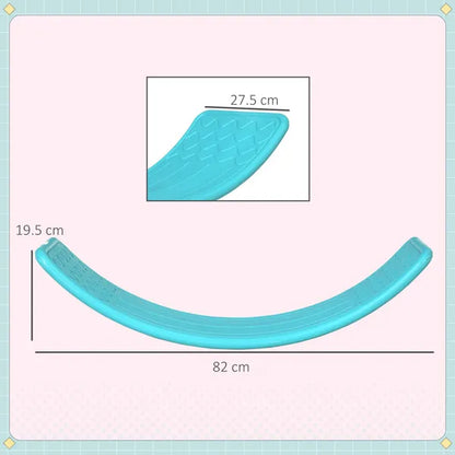 Balance Board Kids Wobble Board Stepping Stone Montessori Toy For Children Nursery Toy Ages 3-6 Years 82 x 27.5 x 19.5cm
