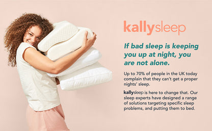 Kally Sleep Luxury Orthopaedic Ultimate Memory Foam Dog Cat Pet Bed Pillow - Size Small / Medium Grey
