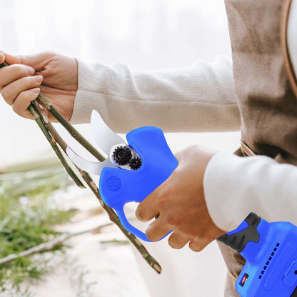 Cordless Electric Garden Scissors Secateurs Branch Tree Pruning Gardening Shears Pruner Cutters With Battery