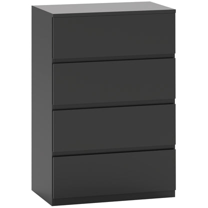 Chest of Drawers, 4-Drawer Storage Cabinets, Modern Dresser, Storage Drawer Unit for Bedroom
