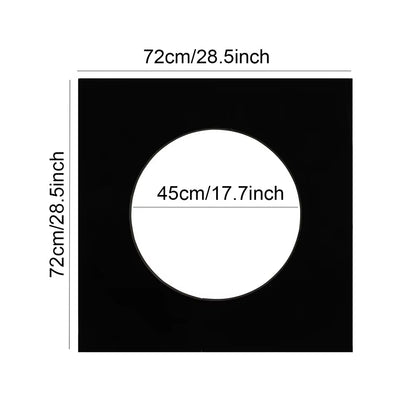 Dartboard Surround Wall Protector EVA Square Durable Dart Board Wall Lightweight Design Wall Protection