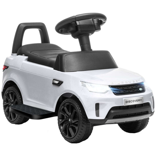 AIYAPLAY 2 in 1 Land Rover Licensed 6V Kids Electric Ride On Car Sliding Car w/ Headlights Music, for 18-60 Months