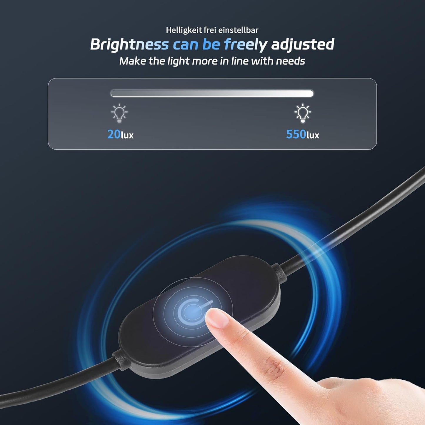 CyeeLife LED Dart Dartboard Lighting System 240 °  Dart Board Light Darts Lamp