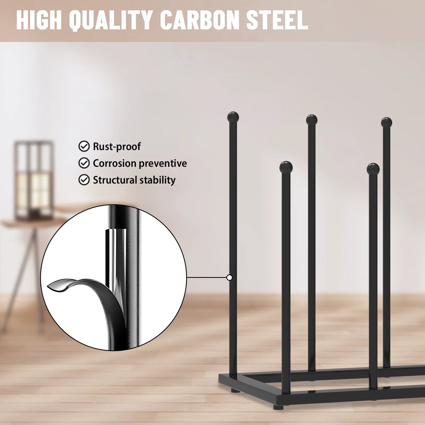 Shoe Rack Boot Storage Free Standing, 71 X 25 X 43CM Pirate Boots Stand 6 Pair Wellington Boot Holder, for Indoor/Outdoor Use
