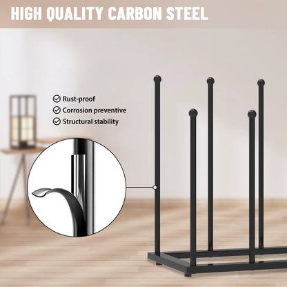 Shoe Rack Boot Storage Free Standing, 71 X 25 X 43CM Pirate Boots Stand 6 Pair Wellington Boot Holder, for Indoor/Outdoor Use