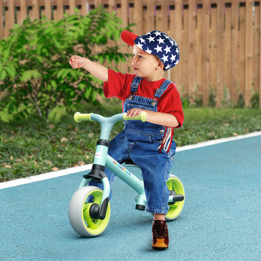 8" Baby Balance Bike with Adjustable Seat, Lightweight Training Bike for Children With EVA Wheels,